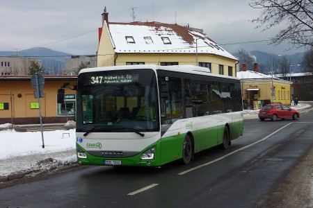 Frýdlant n.O., pošta, leden 2016